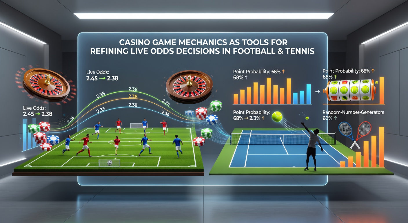 Visualisierung von Casino-Mechaniken und Live-Wettstrategien in Fußball sowie Tennis
